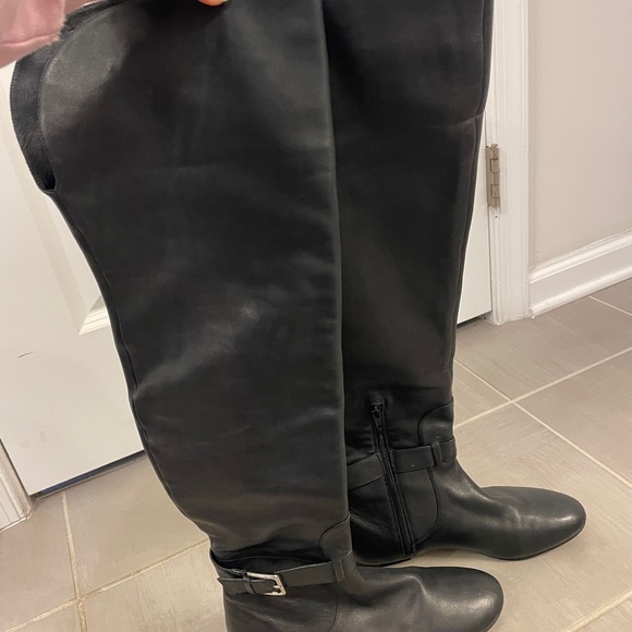 cole haan nike air black boots